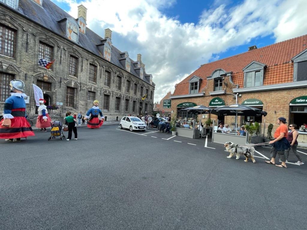 Hotel - Restaurant Au Tonnelier Bergues Esterno foto